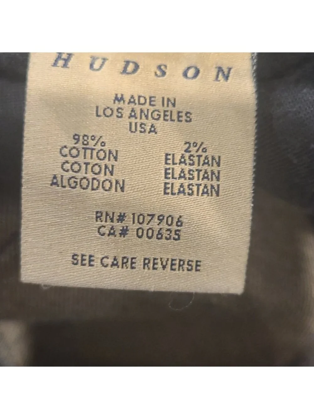 Hudson Jeans hudson dark
